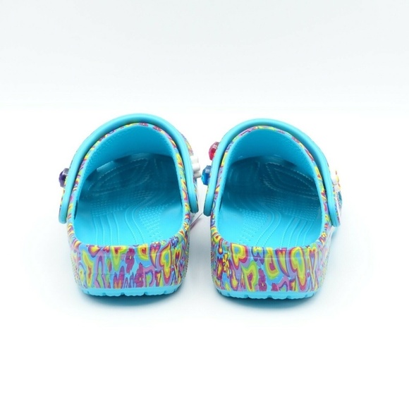 NEW Crocs Lisa Frank Clogs 207737-4SM Multi - Picture 4 of 16